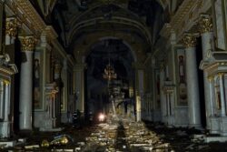 Ukraine War: Kyiv Says Russian Strikes 'Destroyed' UNESCO-Listed Odesa Cathedral