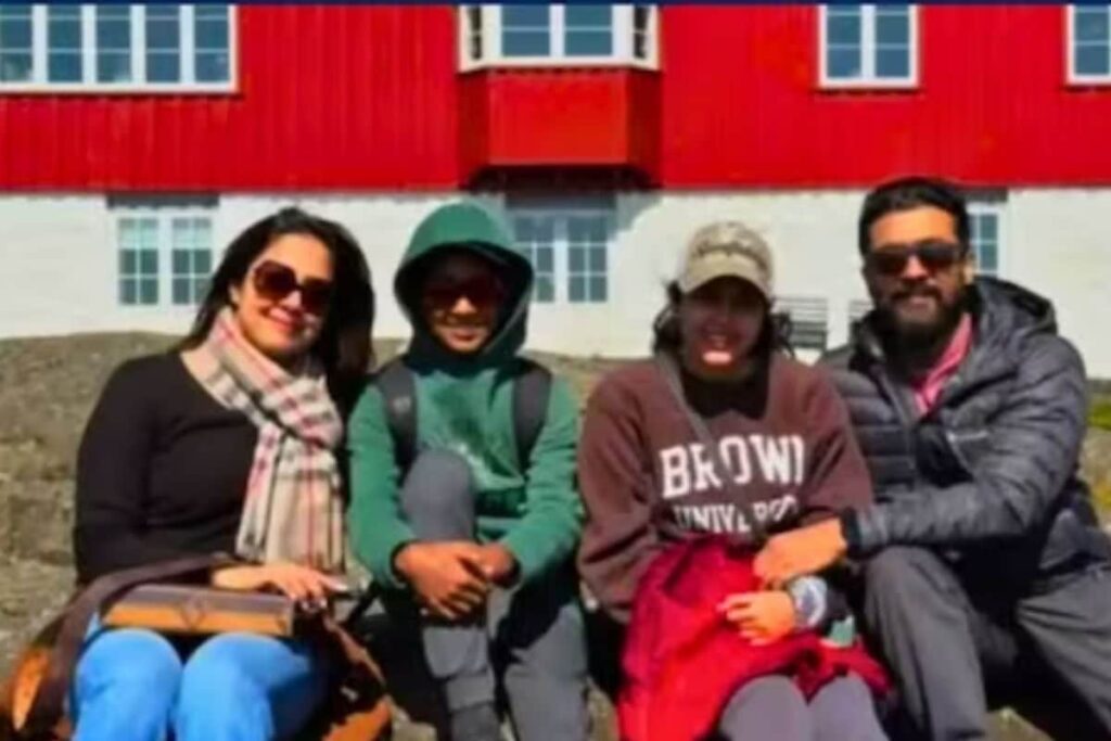 Jyothika And Suriya Celebrate Their Son Dev's Birthday In Copenhagen