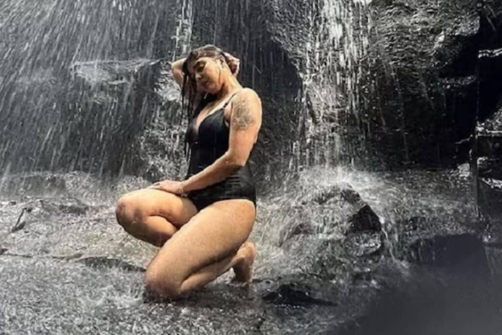 Aishwarya Shindhogi, In A Black Monokini, Enjoys Bali’s Scenic Beauty