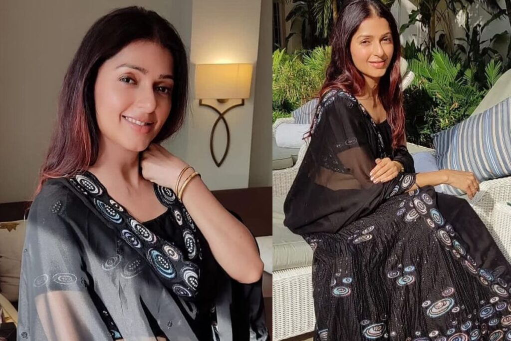 Tere Naam Fame Bhumika Chawla Looks Stunning In Black Lehenga, See Pics