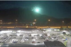 French Woman Hit By Meteorite While Having Coffee On Terrace