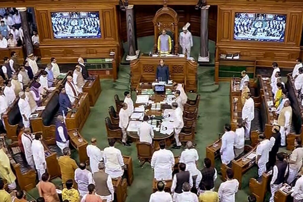 'INDIA' Placards Appear in Lok Sabha for First Time, Opposition Alliance to Stage Joint Dharna on Monday