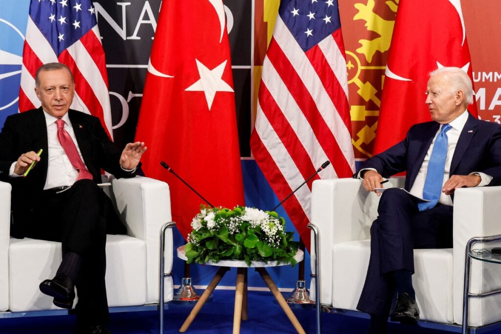 Biden Tells Erdogan He Backs Sweden's NATO Bid Ahead of Vilnius Summit