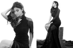 Mouni Roy Oozes Oomph in a Gorgoues Off-Shoulder Gown and Flawless Makeup; See Photos
