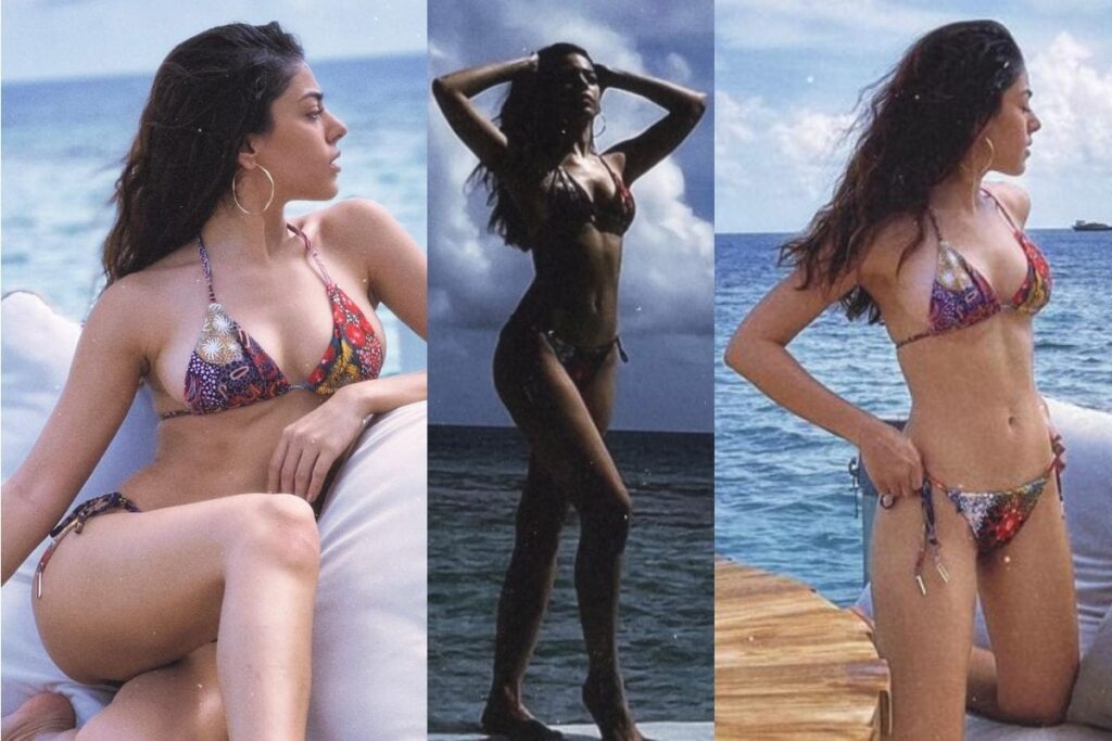 SEXY! Alaya F Sizzles in a Stylish Printed Bikini in Latest Vacation Snaps; See Photos