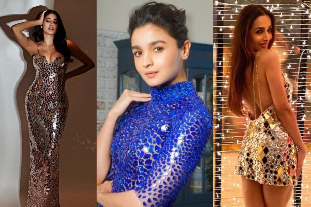 Janhvi Kapoor to Malaika Arora: 5 Times Bollywood Divas Slayed and Won Hearts in Mirror-Cut Outfits