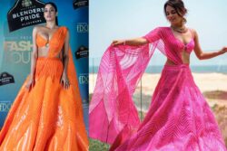 Janhvi Kapoor and Radhika Madan Exude Grace in Similar Amit Aggarwal Lehengas, but With a Twist