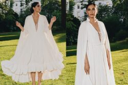 Sonam Kapoor Dons Sister Rhea Kapoor’s White Ruffle Dress for What She Calls a ‘Dance Party'