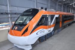 Railway Minister Inspects Production of State-of-the-art Vande Bharat Trains at ICF in Chennai