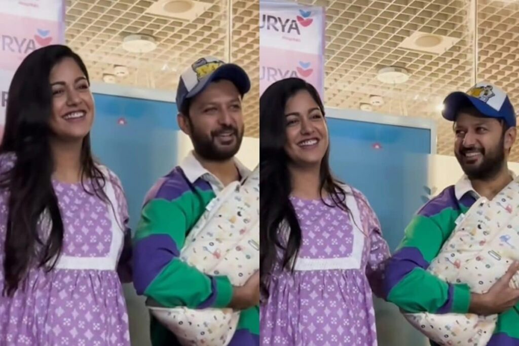 Vatsal Sheth, Ishita Dutta Make First Public Appearance After Becoming Parents To A Newborn Son; Watch