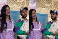 Vatsal Sheth, Ishita Dutta Make First Public Appearance After Becoming Parents To A Newborn Son; Watch
