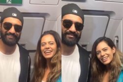 Vicky Kaushal Surprises Fan Mid-Air and Her Priceless Reaction Goes Viral; Watch Video