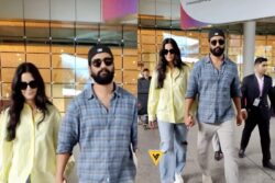 Vicky Kaushal Holds Katrina Kaif’s Hand Tight While They Get Clicked At The Airport: WATCH
