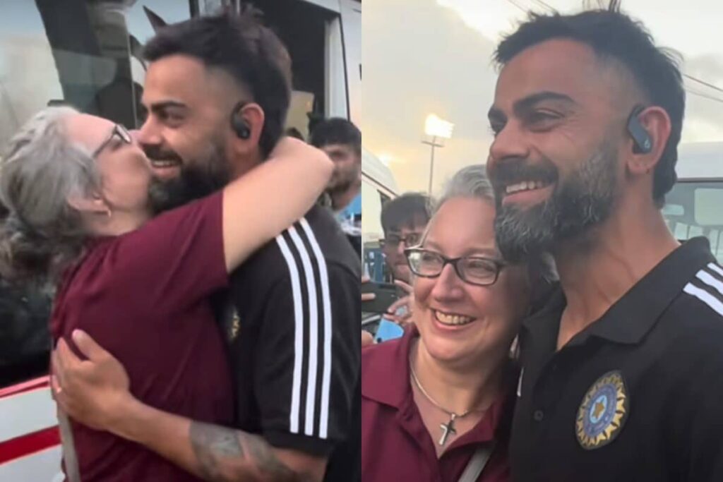 Watch: West Indies Cricketer's Mother Gets Emotional After Hugging and Kissing Virat Kohli