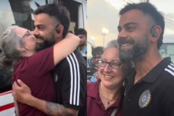 Watch: West Indies Cricketer's Mother Gets Emotional After Hugging and Kissing Virat Kohli
