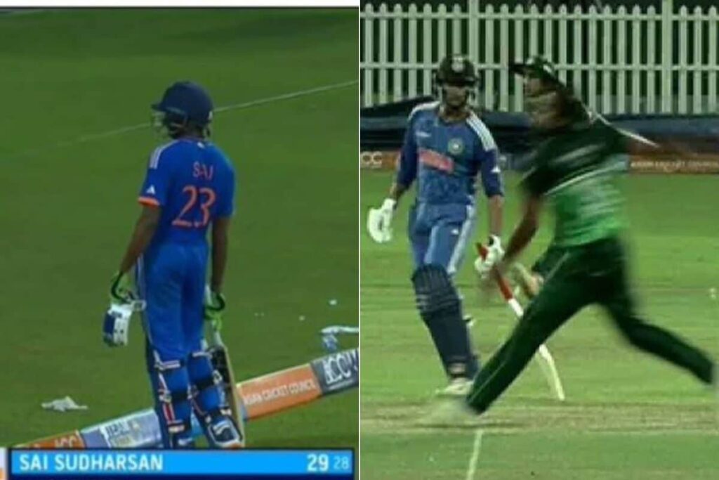 'Sai Got Robbed': Netizens Baffled Over TV Umpire for Giving Sudharsan Out on Alleged No-ball - WATCH