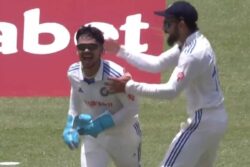 Watch: Ishan Kishan Takes His Maiden Catch In Test Debut To Dismiss Raymon Reifer