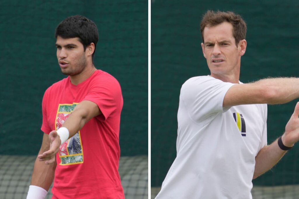 Wimbledon 2023: Carlos Alcaraz and Andy Murray in Action - Match to Watch, When and Where Live