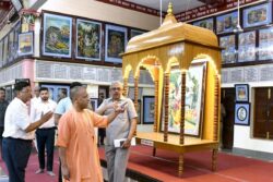 CM Yogi Camping in Gorakhpur to Give A Grand Reception to PM Modi