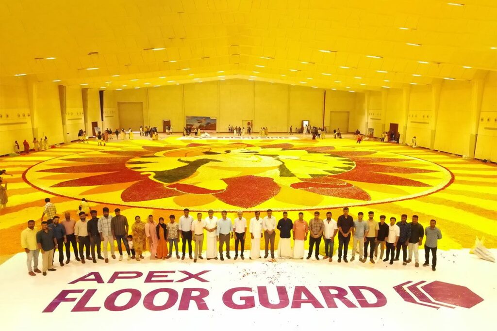 Record-Breaking Celebration: Asian Paints Unveils Largest-Ever Pookalam to Mark Joyous Onam