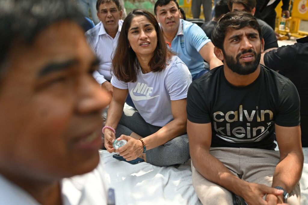 Bajrang, Vinesh Working Towards Denying WFI Chief Seat From Sanjay Singh: Source