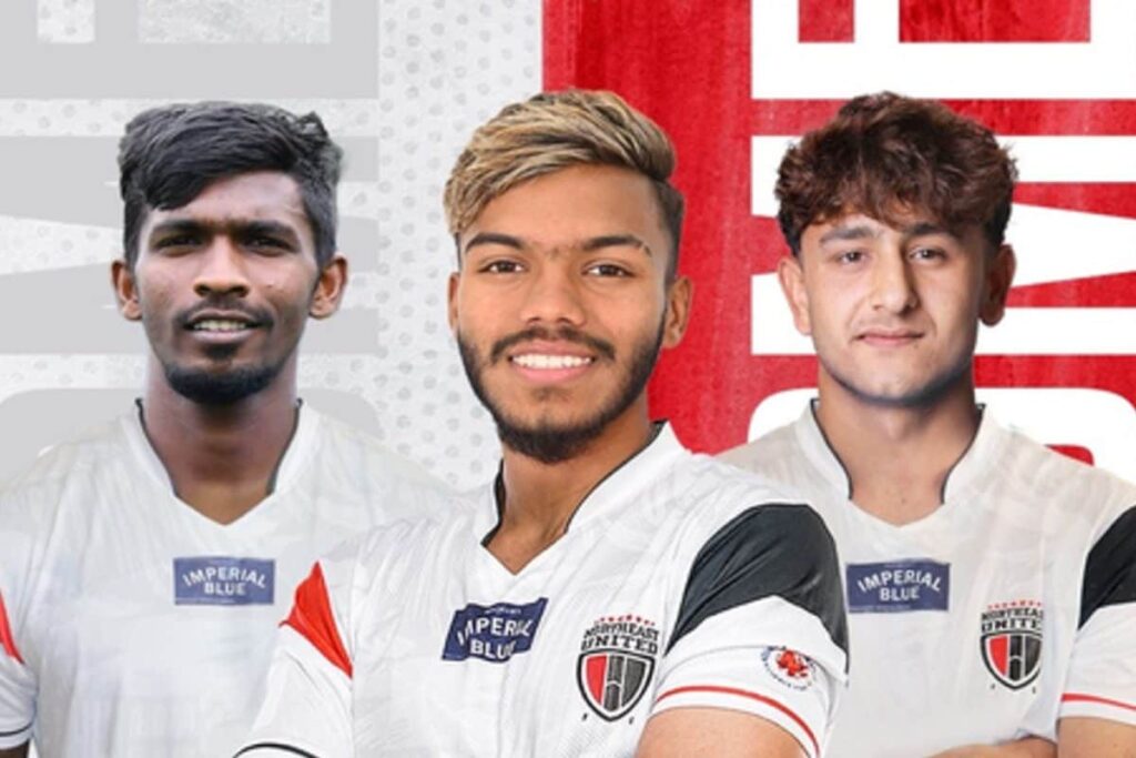 NorthEast United FC Announces Three New Young Signings Ahead Of Upcoming Season
