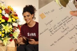 Abhishek Bachchan Has BEST Reaction To Amitabh's Handwritten Note To Ghoomer Co-star Saiyami Kher