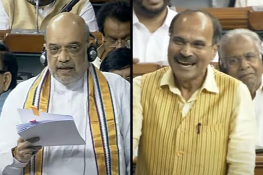 Shah Made an Election Speech, Opposition Not Allowed to Raise Issues: Adhir on Delhi Services Bill Debate