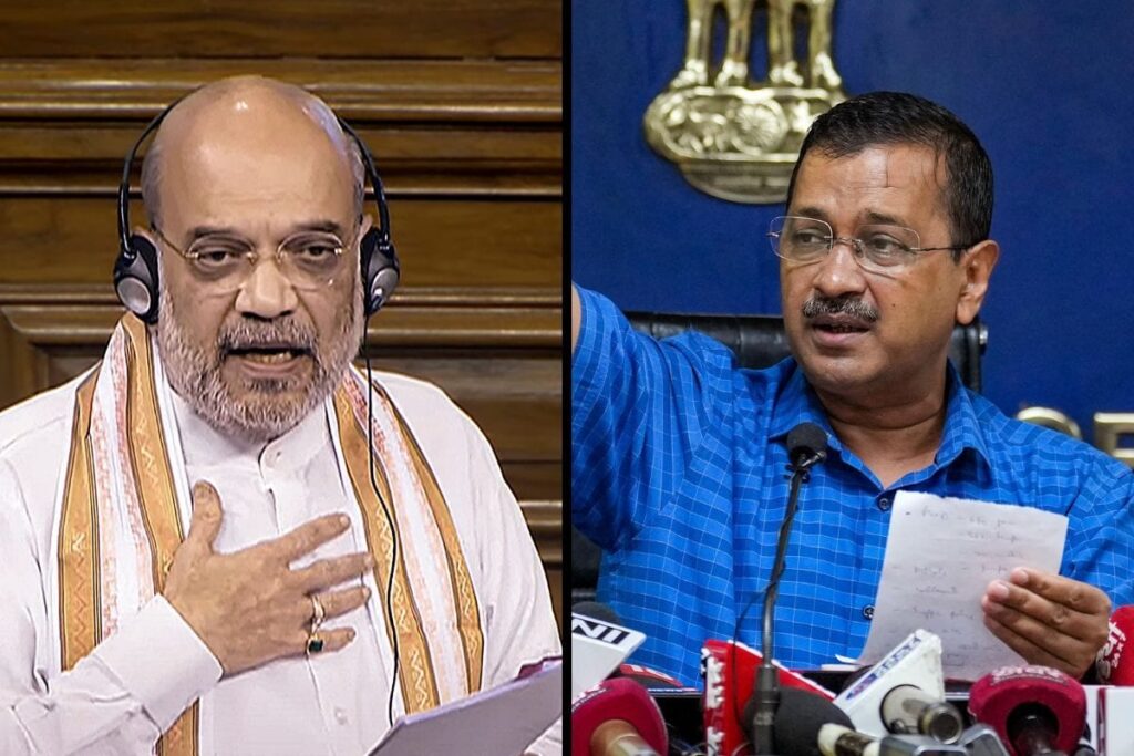 ‘No Intention to Serve, Wants to Hide Corruption’: Shah Slams AAP Over Delhi Services Bill