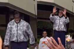 Fans Cheer For Amitabh Bachchan As He Greets Them With Smile Outside His Residence Jalsa; Watch