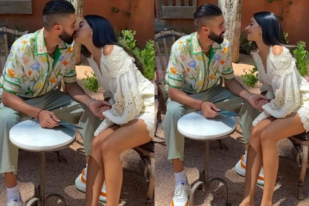 AP Dhillon-Banita Sandhu Dating? Kissing Video Sparks Rumours; Fans Ask 'What About Khushi Kapoor?'