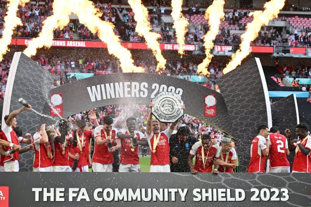 Arsenal Edge Past Treble-winners Manchester City in Penalties to Clinch Community Shield