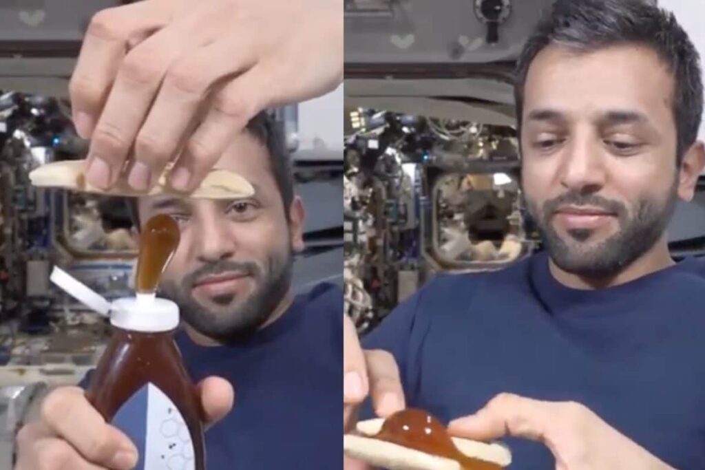 UAE Astronaut Shows How He Uses Honey to Make Sandwich in Space, Video Is Now Viral