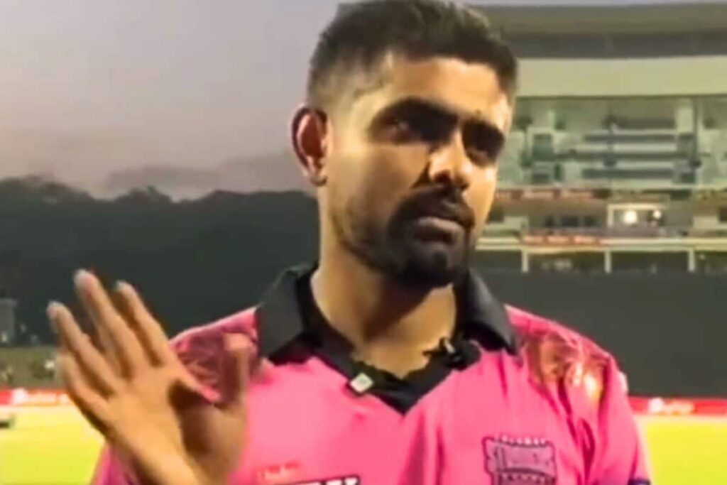 Getting Late for His Prayer, Babar Azam Requests LPL Organisers to 'Hurry Up' with Post-match Show: WATCH