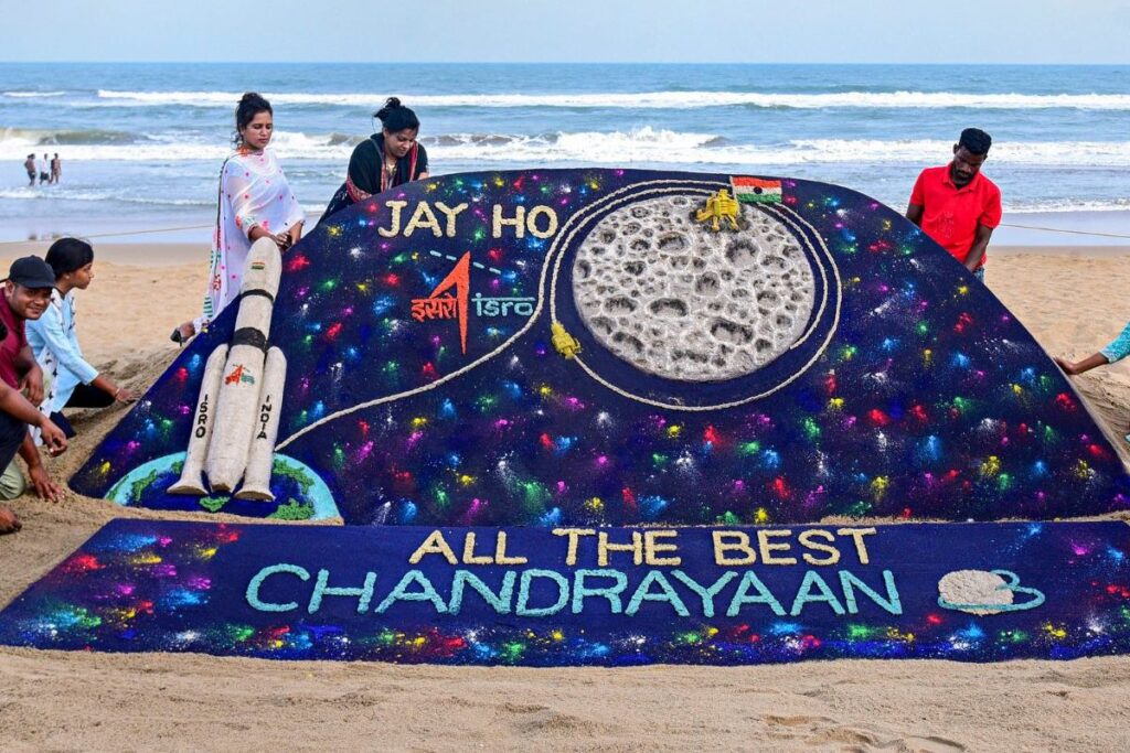 Chandrayaan-3: Countdown Begins as India Eyes to Become 1st Country to Reach Moon's South Pole