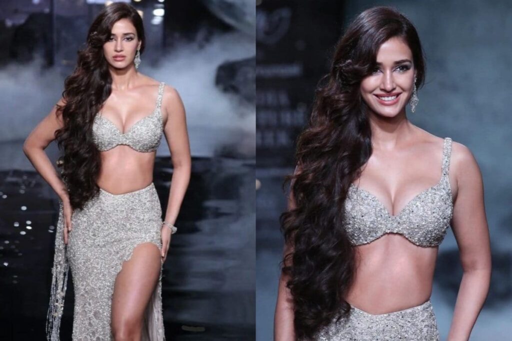 Disha Patani's Plunging Bralette and Sexy Slit Wins Hearts at ICW 2023