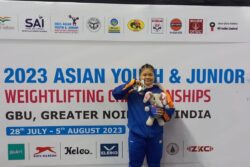 Asian Youth and Junior Weightlifting Championships: Martina Devi Bags Silver in Over 81kg Youth Category