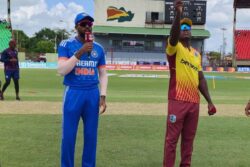 Team India Win Toss and Opt to Bat First Against West Indies in 5th T20I