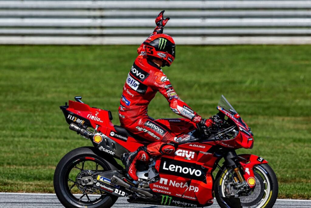 Austrian MotoGP: Ducati's Francesco Bagnaia Wins Main Race at Spielberg, Brad Binder Second, Marco Bezzecchi Comes in Third