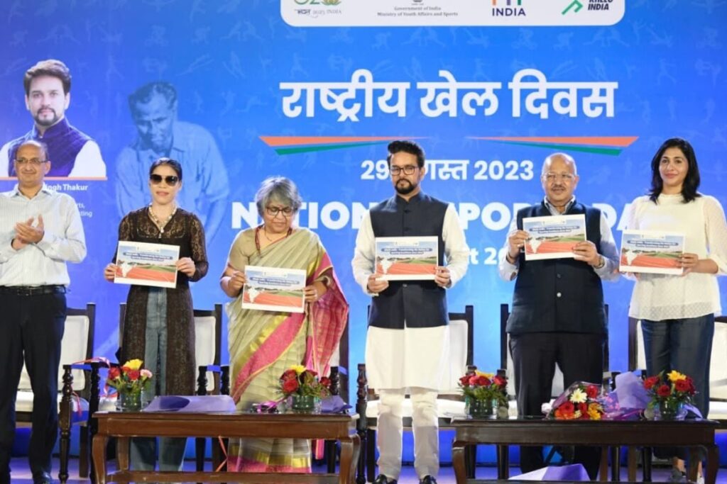 Sports Minister Anurag Thakur Launches Digital Initiatives on National Sports Day 2023
