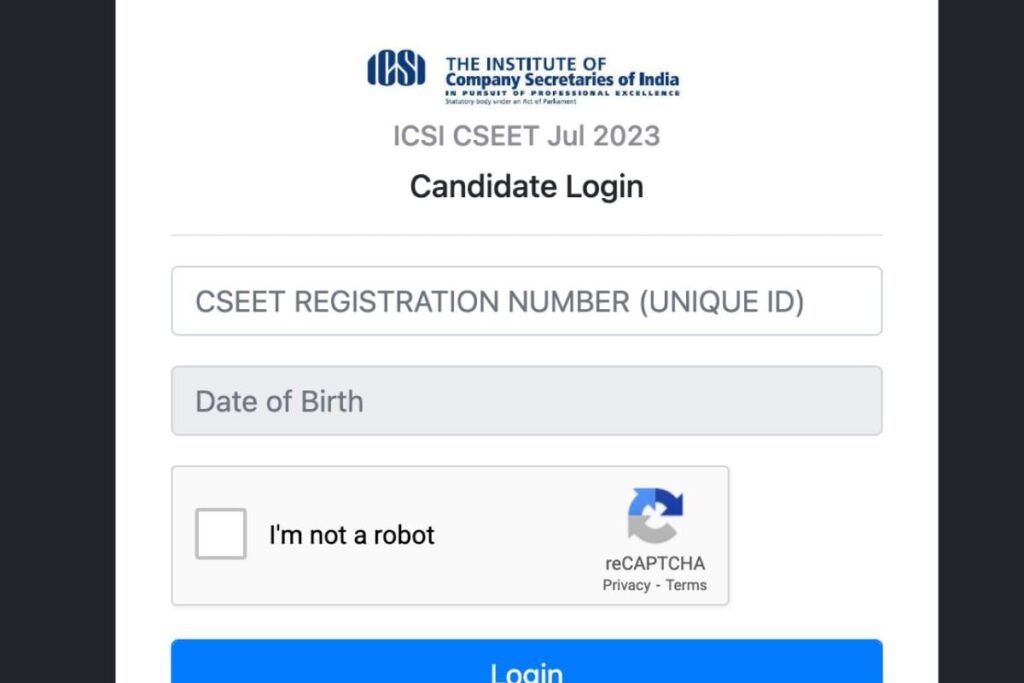 ICSI CSEET 2023 July Session Results Declared at icsi.edu, How To Check
