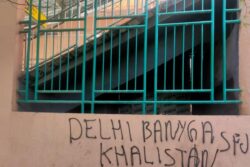 One Arrested, Another Detained in Connection with Pro-Khalistan Messages on Delhi Metro Walls