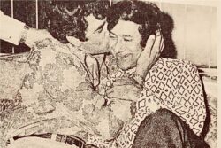 Dharmendra Kisses Dev Anand In Viral Photo, Recalls Standing In Line To Watch His Films