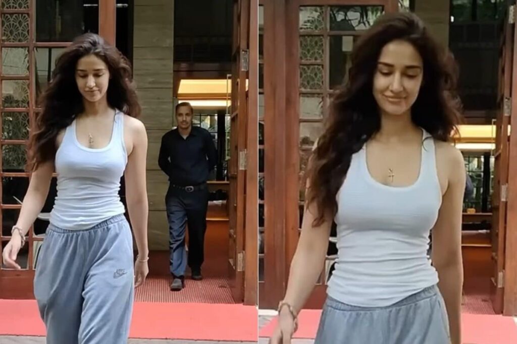 Disha Patani Looks Cool In Comfy Casuals, Gets Papped In The City; Watch