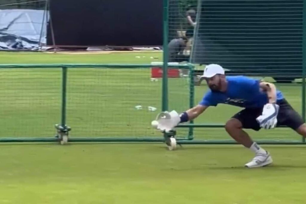 KL Rahul Seen Sweating in Nets, Major Boost for Team India Ahead of ODI World Cup 2023 | WATCH
