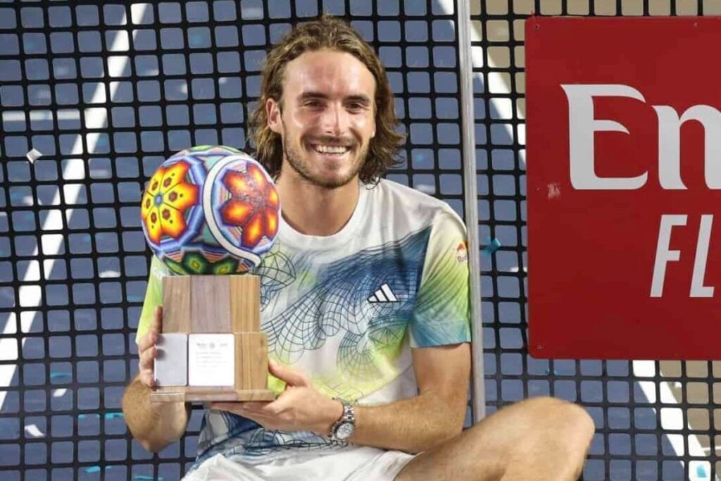 Stefanos Tsitsipas Down Spirited Alex de Minaur to Clinch Season First Title at Los Cabos Open