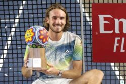 Stefanos Tsitsipas Down Spirited Alex de Minaur to Clinch Season First Title at Los Cabos Open