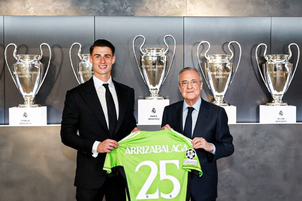 Real Madrid Unveil Kepa Arrizabalaga as La Liga Giants Sign Chelsea Goalie on Season Long Loan
