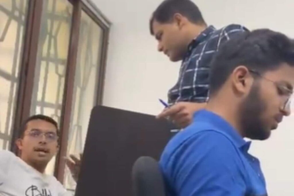 Heated Verbal Exchange Between Teacher And Student In Bihar Goes Viral