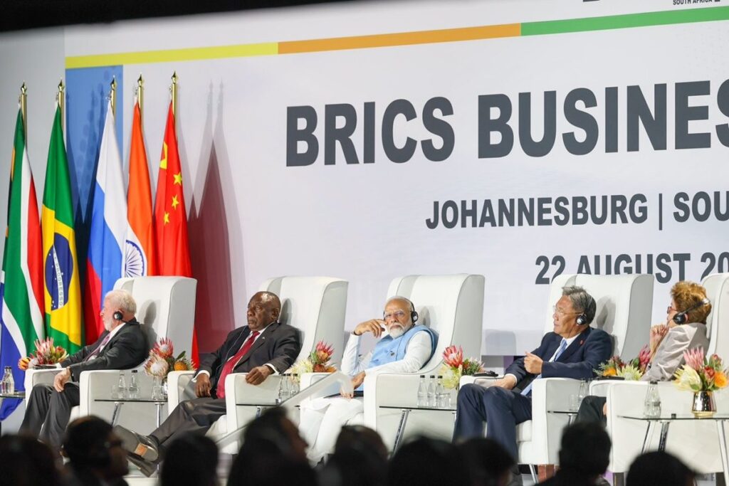 BRICS Summit: PM Modi Says India to Become Growth Engine for The World, Bats for UPI's Global Expansion